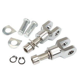 39mm Rear Passenger Footpeg Foot Peg Supports Mounts For Harley Touring Softail