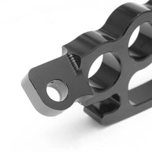 Load image into Gallery viewer, Black Control Foot Pegs Footpegs For Harley Sportster Softail Road King Dyna ST