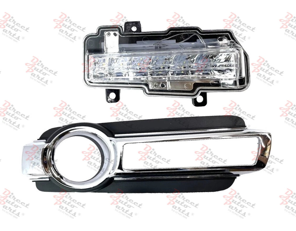 *LED* DAY DRIVING FOG LIGHT COVER (DRL) to suit MITSUBISHI PAJERO NX 2014- RIGHT