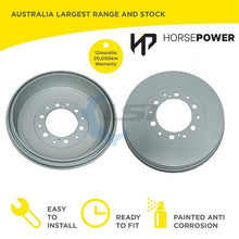 Load image into Gallery viewer, Rear Brake Drums for Toyota Hilux 4WD KUN25 KUN26 GGN25 05-18 295mm