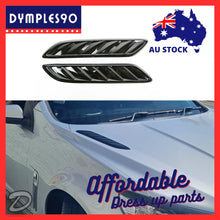 Load image into Gallery viewer, GLOSS BLACK BONNET VENTS FOR HOLDEN COMMODORE VF S / SS / SSV / SV6 / REDLINE
