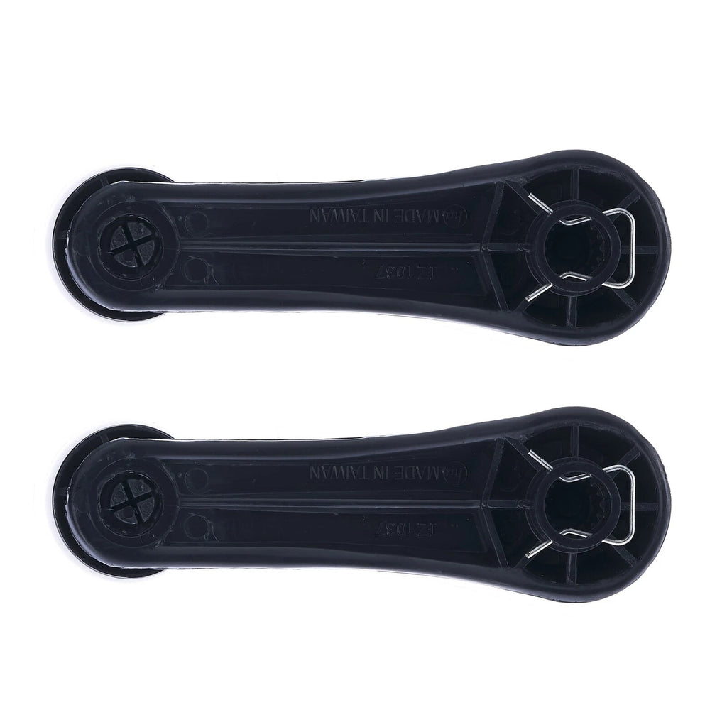 2 Left & Right Door Window Winder Crank Handle Black for Isuzu N Series 1984 -93