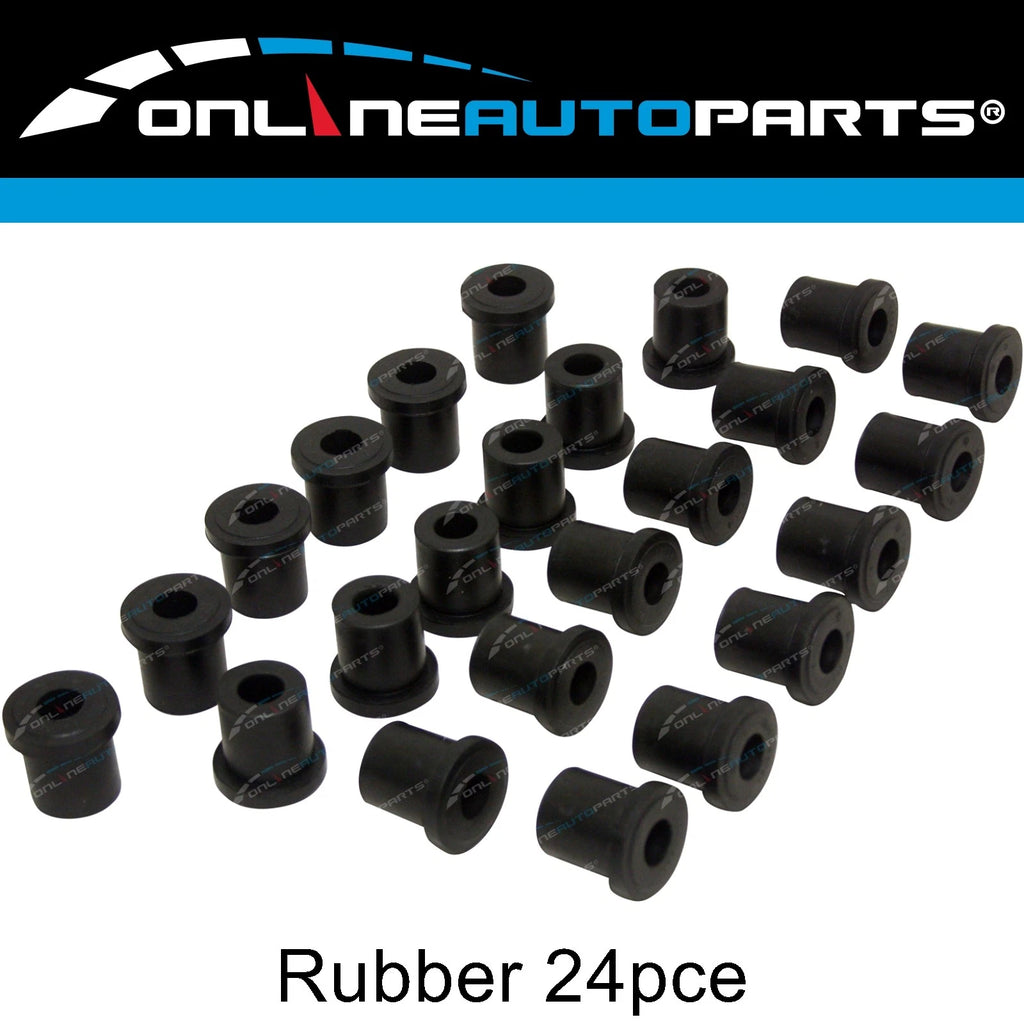 2 Front & Rear Leaf Spring Bush for Landcruiser BJ60 FJ60 FJ62 HJ60 HJ61 80~90