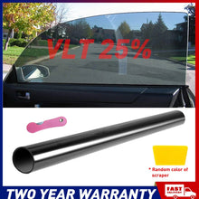 Load image into Gallery viewer, Universal Window Tint Film Black Roll VLT 25% Car Home 75cmX3m Tinting Tools