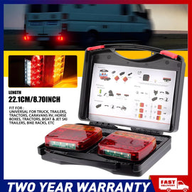 2/4/8x LED Tail Lights Stop Reverse Indicator 12-24V Ute Trailer Caravan NEWA