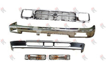 Load image into Gallery viewer, *CHROME* FRONT BAR + APRON + GRILLE SUIT TOYOTA HILUX RN/LN/YN85 2WD 1991 -1997