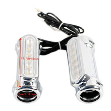 Load image into Gallery viewer, Chrome Motorcycle Crash Bar Light Kit Clear Lens for Harley with 32mm Bars ST