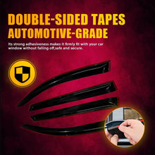 Load image into Gallery viewer, Set of 4 Weather Shields Weathershields Set for Corolla Hatch Dual Cab 2007-2011