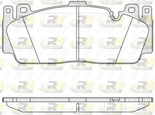 Genuine Roadhouse European Brake Pads Front [ 1543 00 ]
