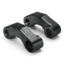 Load image into Gallery viewer, Black CNC Aluminum Alloy 10mm Motorcycle Mirror Mount Riser Extender Adaptor ST