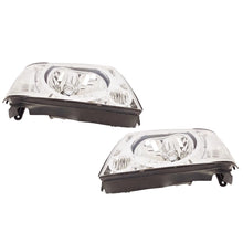 Load image into Gallery viewer, Pair LH&amp;RH Headlights For Nissan Patrol Wagon GU Y61 2004-2015 Front Chrome Lamp