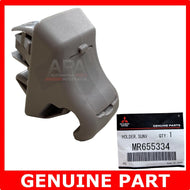 Genuine Mitsubishi Pajero Sun Visor Clip Holder Light Grey MR655334