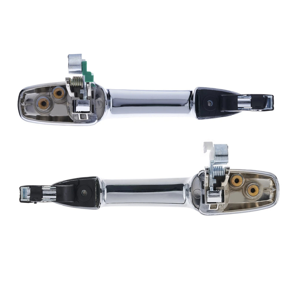 4pc FRONT & REAR Left + Right Outer Door Handle Chr for Ford Ranger & BT50 06-11