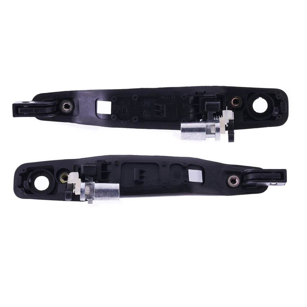 Door Handle Outer for Mitsubishi Lancer 02-07 Set of 2 Black FRONT LEFT+RIGHT