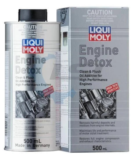 2 x Liqui Moly Engine Detox Clean & Flush Additive 500ml LM2779