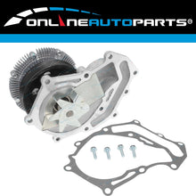 Load image into Gallery viewer, Water Pump + Fan Clutch for Navara D22 2001-2007 4cyl ZD30DDT 3.0L Diesel Engine