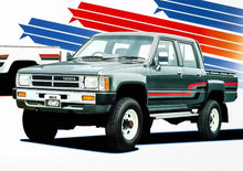 Load image into Gallery viewer, *NEW* GRILLE + HEADLIGHT RIMS (CHROME) SUIT TOYOTA HILUX LN65 YN63 4WD 1983-1988