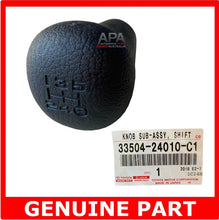 Load image into Gallery viewer, GENUINE Toyota LandCruiser 70 Series VDJ HZJ 76 78 79 Gear Shifter Knob Black