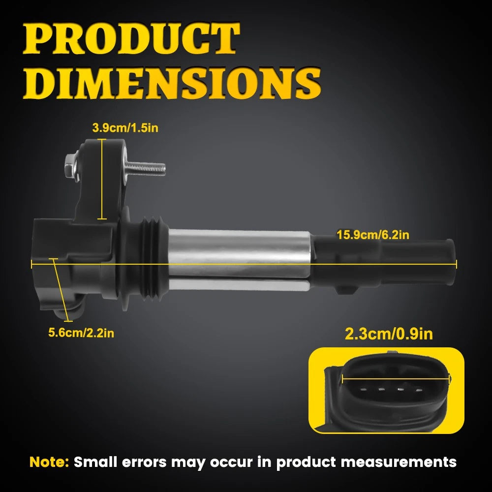 6PCS Iginition Coils 221604104 For Commodore Pickup VZ LEO 3.6L 09/2004-07/2006