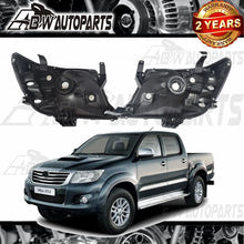 Load image into Gallery viewer, AU Pair LH+RH Left+Right Head Light Lamp For Toyota Hilux Ute 2011~2015 2WD 4WD
