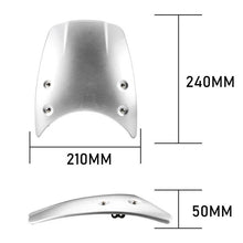 Load image into Gallery viewer, Silver ABS Windshield Windscreen Headlight Fairing For BMW R Nine T 2014-2019 ST