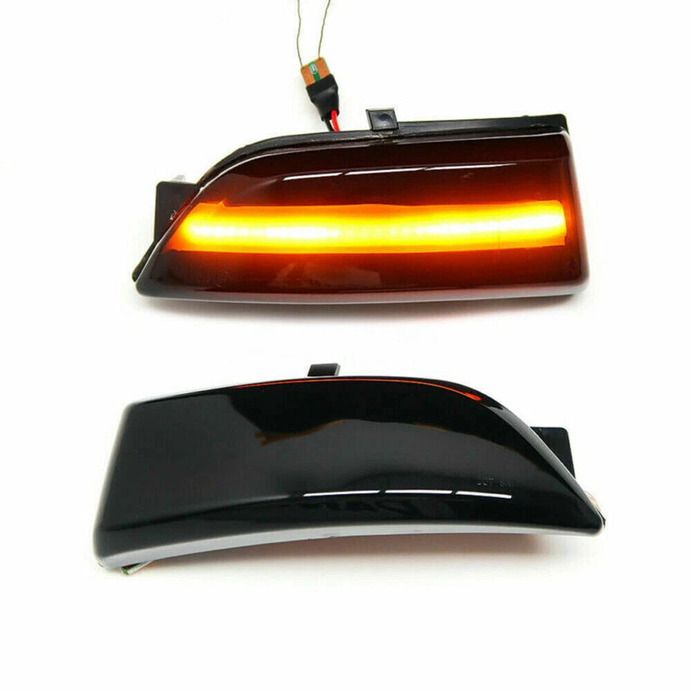 2x Dynamic LED Turn Signal Mirror Light For Ford Ranger Raptor Wildtrak 2012-19