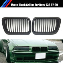 Load image into Gallery viewer, Matt Black Front Kidney Grill Mesh Grille For BMW E36 1997-1999 3 Series ST
