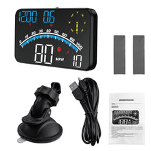 Load image into Gallery viewer, Car Speedometer Digital Device Consumption Tool HUD Head Up Display km/h 12V