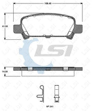 Load image into Gallery viewer, Rear Brake Pads and Rotors Set suits Subaru FORESTER SG 2.5 03-05 Solid Discs