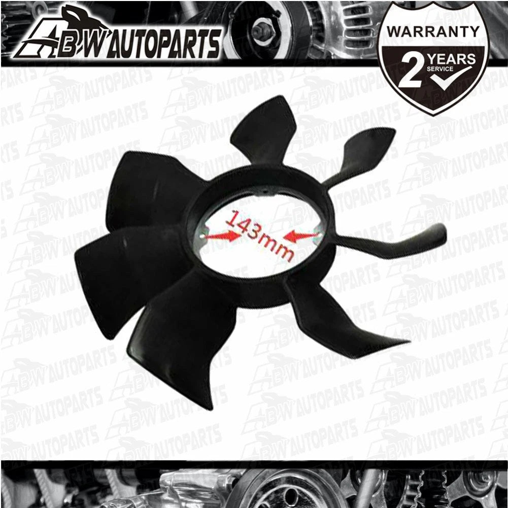 For NISSAN PATROL GU Y61 TD42 TD42T Cooling Engine Fan Blade Upgrade G35 Black