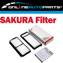 Load image into Gallery viewer, Sakura Pollen Cabin Air Filter for Mazda 3 BK 4cyl 2.0L 2.3L 2004-2009