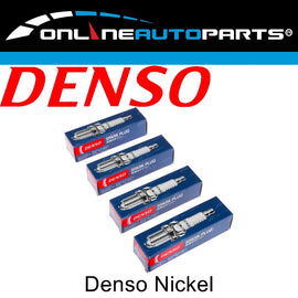 4 Denso Nickel Spark Plugs for Volvo 240 B230F 2.3L B230F 1986~1988 1990~1993