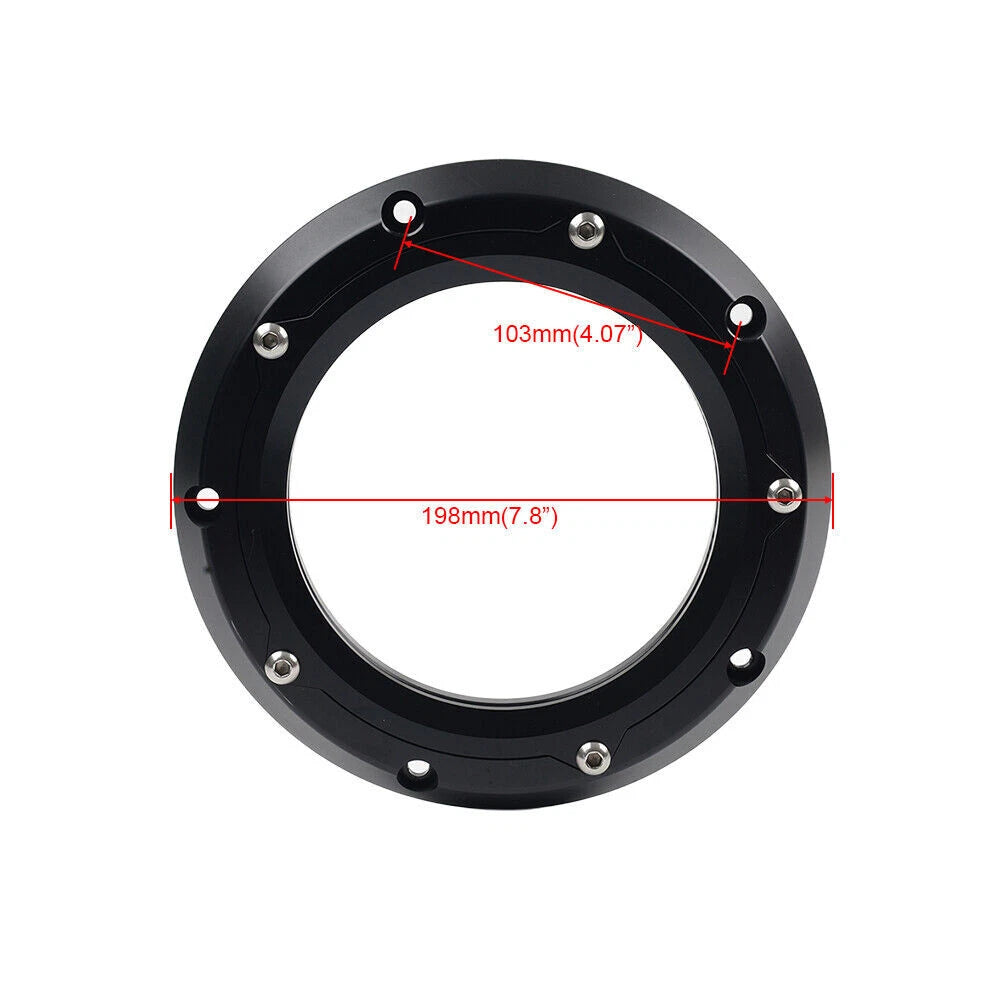 Engine Clear Derby Cover For Harley Touring Trike 2016+ FLHTCUL FLHTKL 2015+ ST