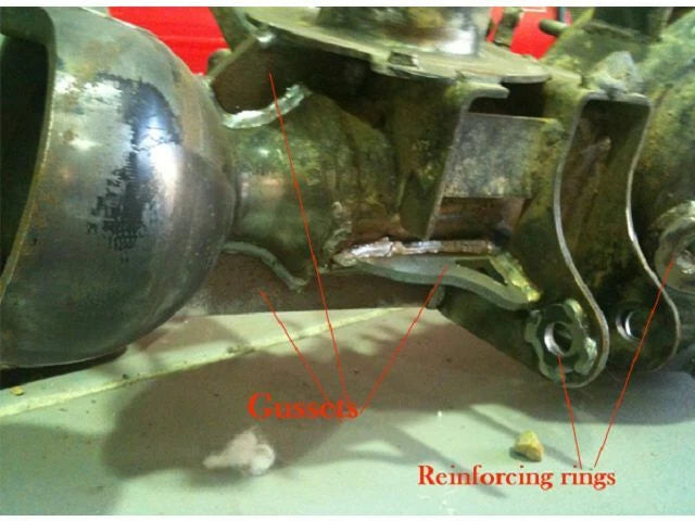 Diff Laminating Brace Strengthening Kit Front for Nissan GU Patrol fits Nissan P