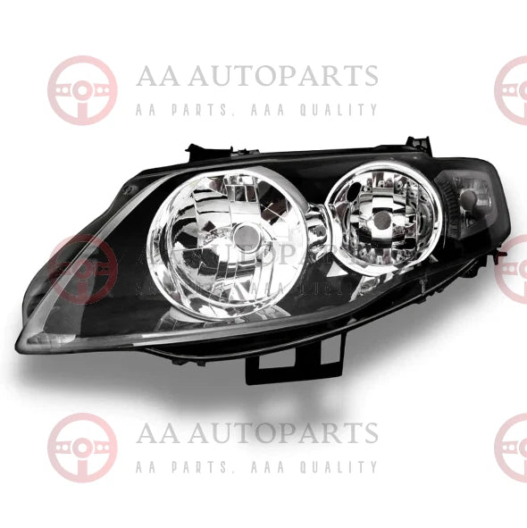 Black Headlights Pair For Ford Falcon FG XT MK1 G6 G6E F6 Brand New Replacement