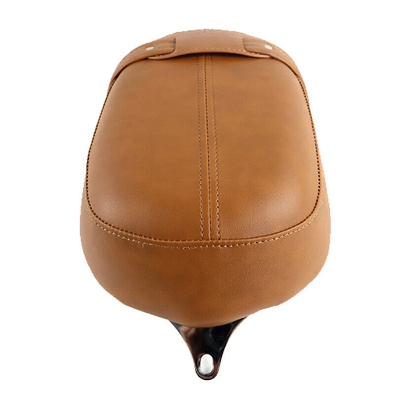 Tan PU Leather Rear Pilion Passenger Seat Pad for Indian Scout Sixty 2016-23 ST