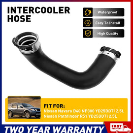 Intercooler Hose For Nissan Navara D40 Pathfinder R51 YD25 Spain Hot Side Hot