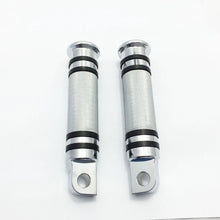 Load image into Gallery viewer, CNC Aluminum Chrome Foot Pegs Pedals Rootrest For Harley Dyna Sportster XL 883