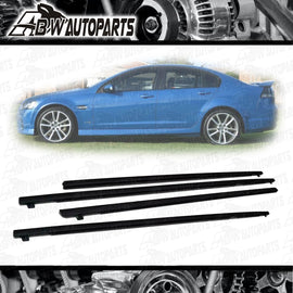 4pc Door Window Belt Mould Rubber Seal for Holden Commodore VE VF SEDAN V6 V8