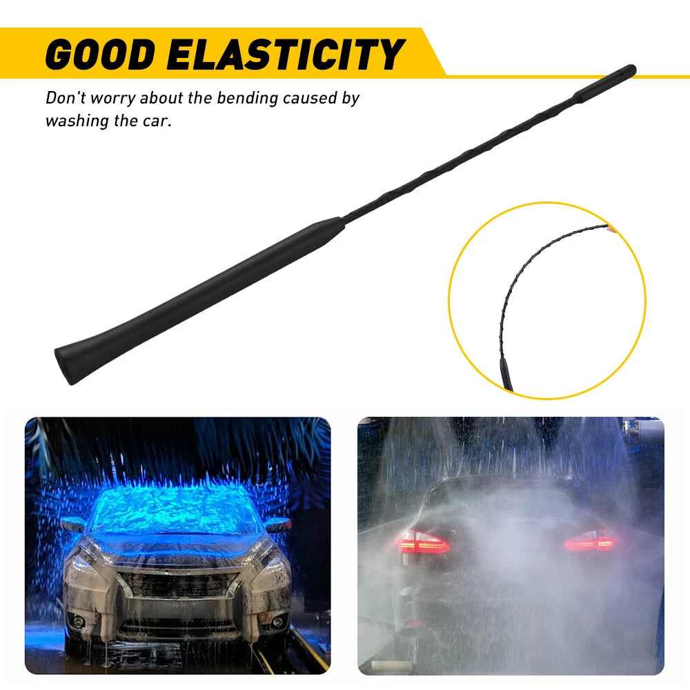 Universal Car Roof Aerial Radio AM/FM Signal 11inch Antenna Arial ABS