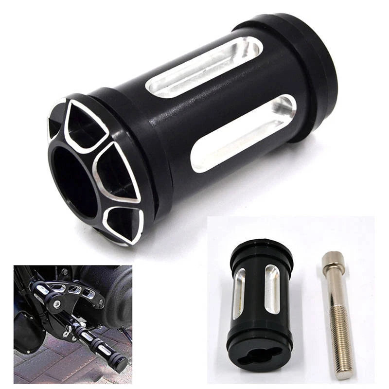 CNC Alumnium Shifter Shift Peg Rest Foot Peg For Harley Sportster 883 1200 Black