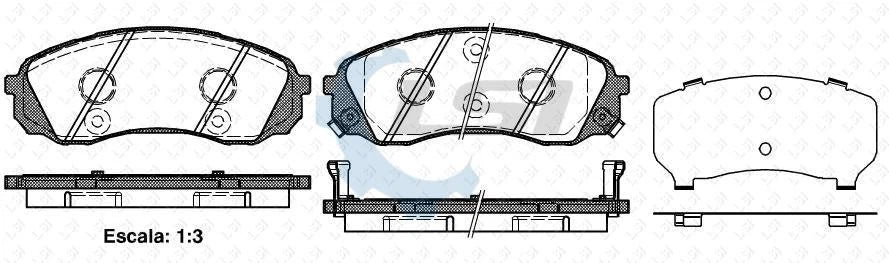 Front Brake Pads and Disc Rotors Set for Hyundai iLoad VAN TQ 2008-18