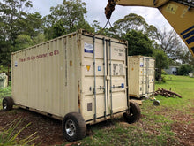 Load image into Gallery viewer, 2 Premium Shipping Container Mover Wheels (6 Stud Pattern)