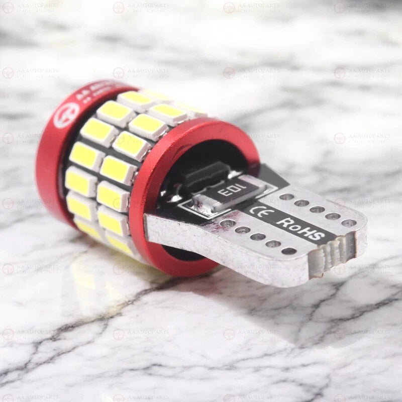 T10 LED Projector Parker Wedge Bulb Pair 2x Cold White for Ford Falcon