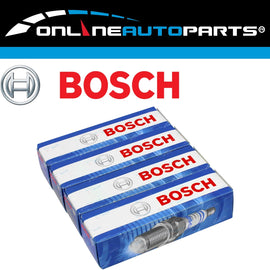 Bosch Spark Plugs 4cyl Set for Ford Festiva WD WF 1.5L B5 1997~2000 Engine