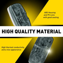 Load image into Gallery viewer, 4x LED Red Amber Side Marker Clearance Lights 12–24V IP67 Smoked Lens