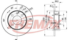 Load image into Gallery viewer, Fremax Rear Disc Rotors for Volkswagen Polo Elite 9N 1.4 02-06 4 Studs