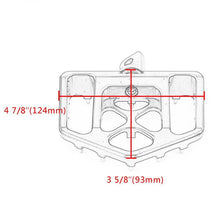 Load image into Gallery viewer, Black MX Wide Fat Floorboards Footrests Pedals For Harley Touring Softail Dyna
