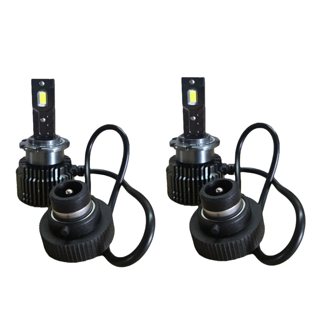 2x D2R D2S HID To LED Headlight Bulb Globe 12V 35W 4000LM E13/CE 6500K Canbus