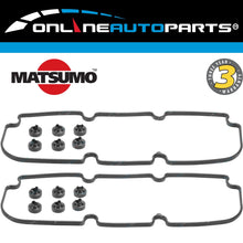Load image into Gallery viewer, 2 Commodore 3.8L V6 Valve Rocker Cover Gasket Kits VG VQ VN VP VR VS VU VT VX VY